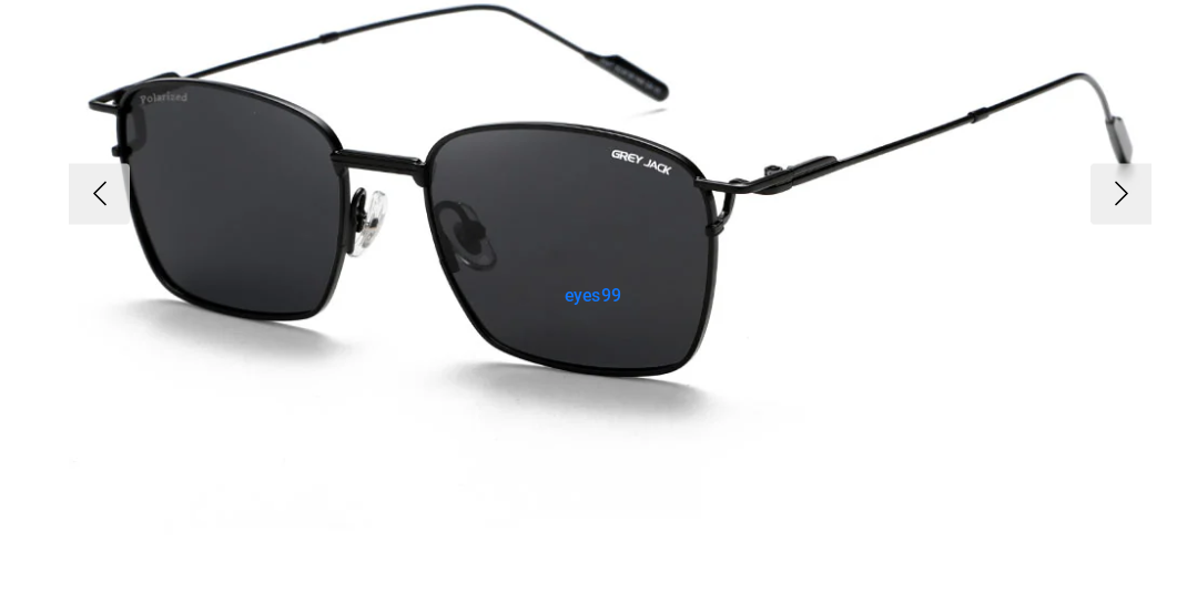 GREY JACK Unique Design Sunglasses Rectangle Polarized Shades for Driving 2037